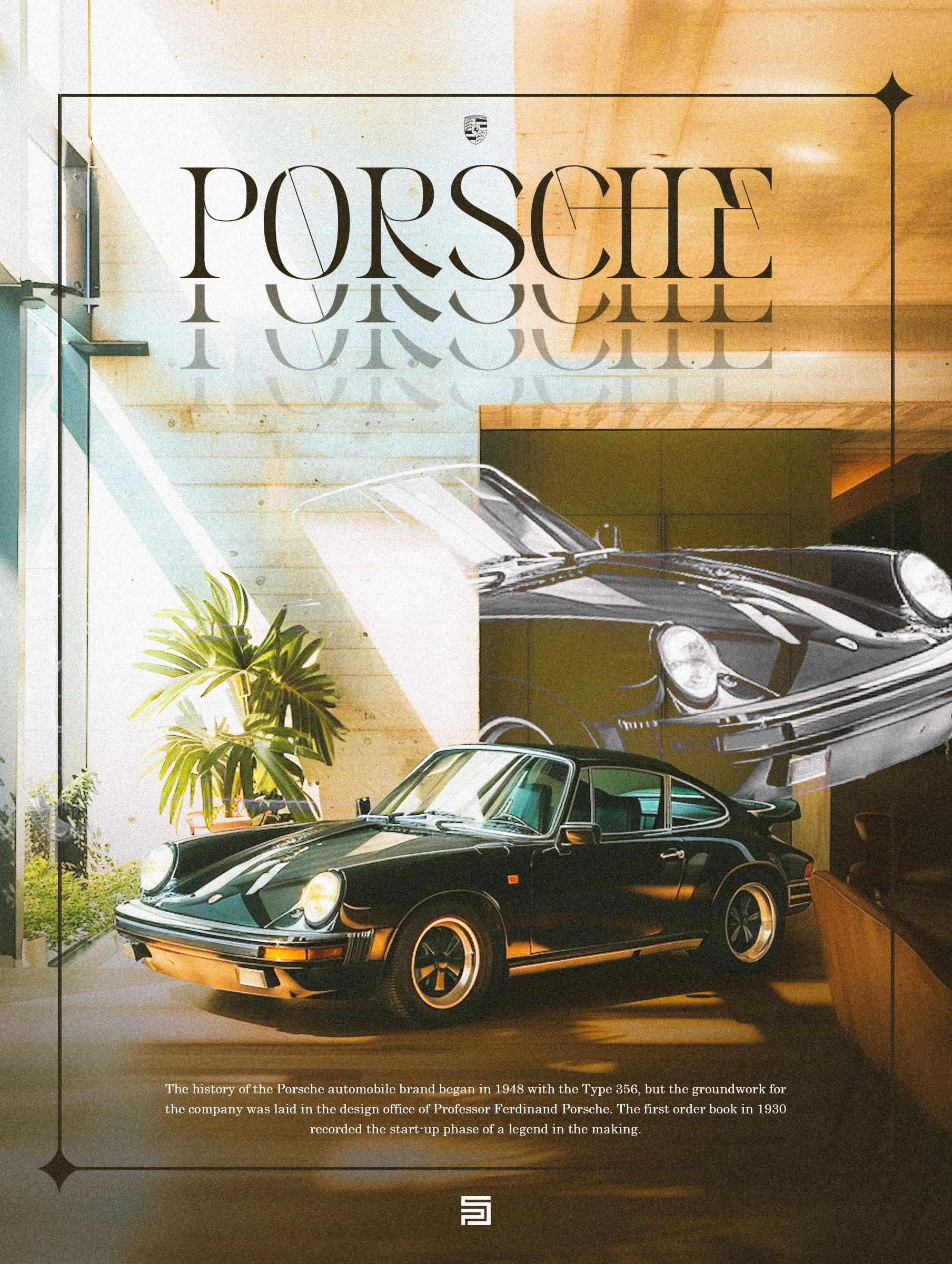 Poster Porsche